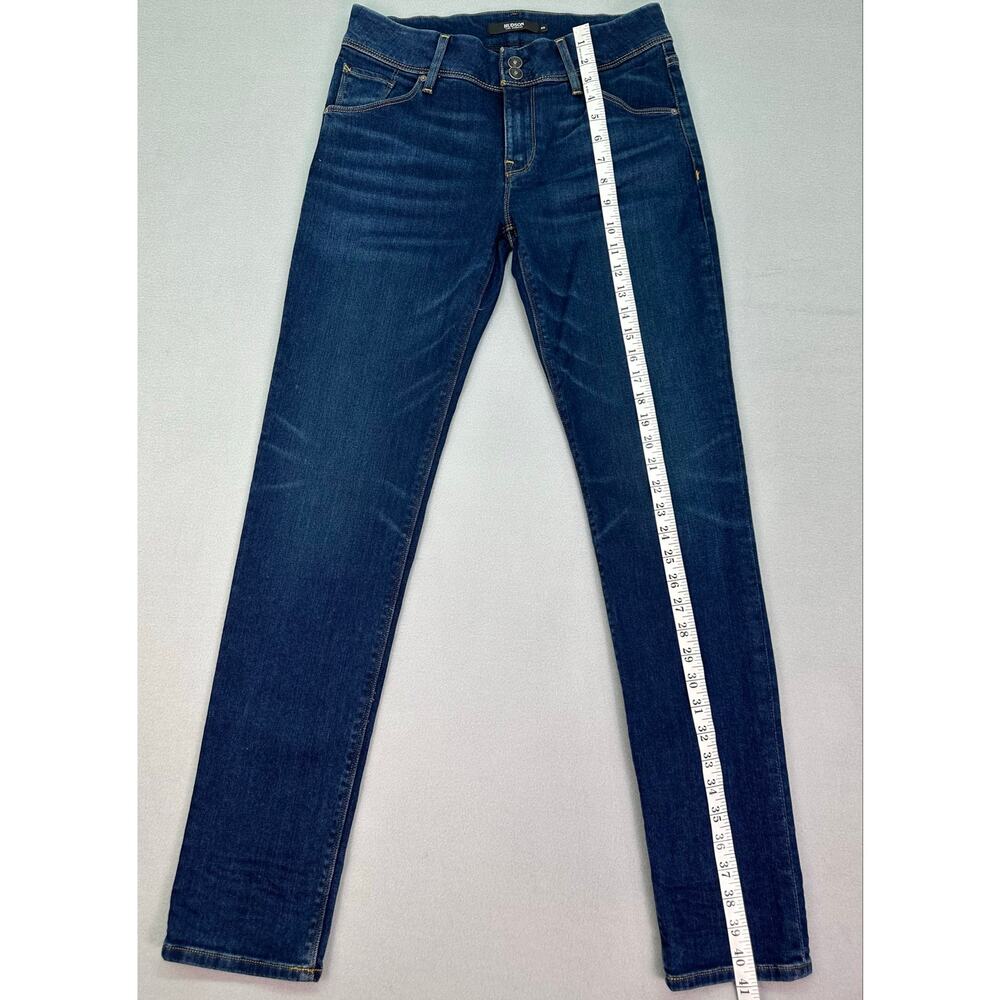 Hudson Park Skinny Jeans Women’s Dark Wash Mid Rise Stretch Denim Size 29 - Picture 9 of 13